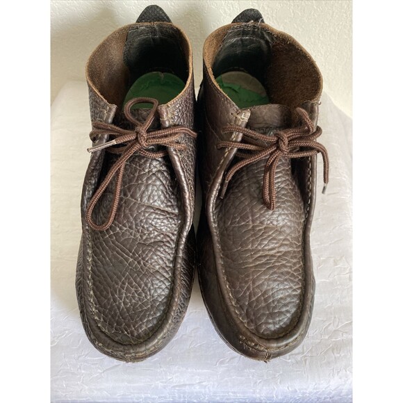Tony Lama CAV0902 Boots Brown Distressed Moc Toe Casual Lace-Up Shoes Sz 10.5D main image 15